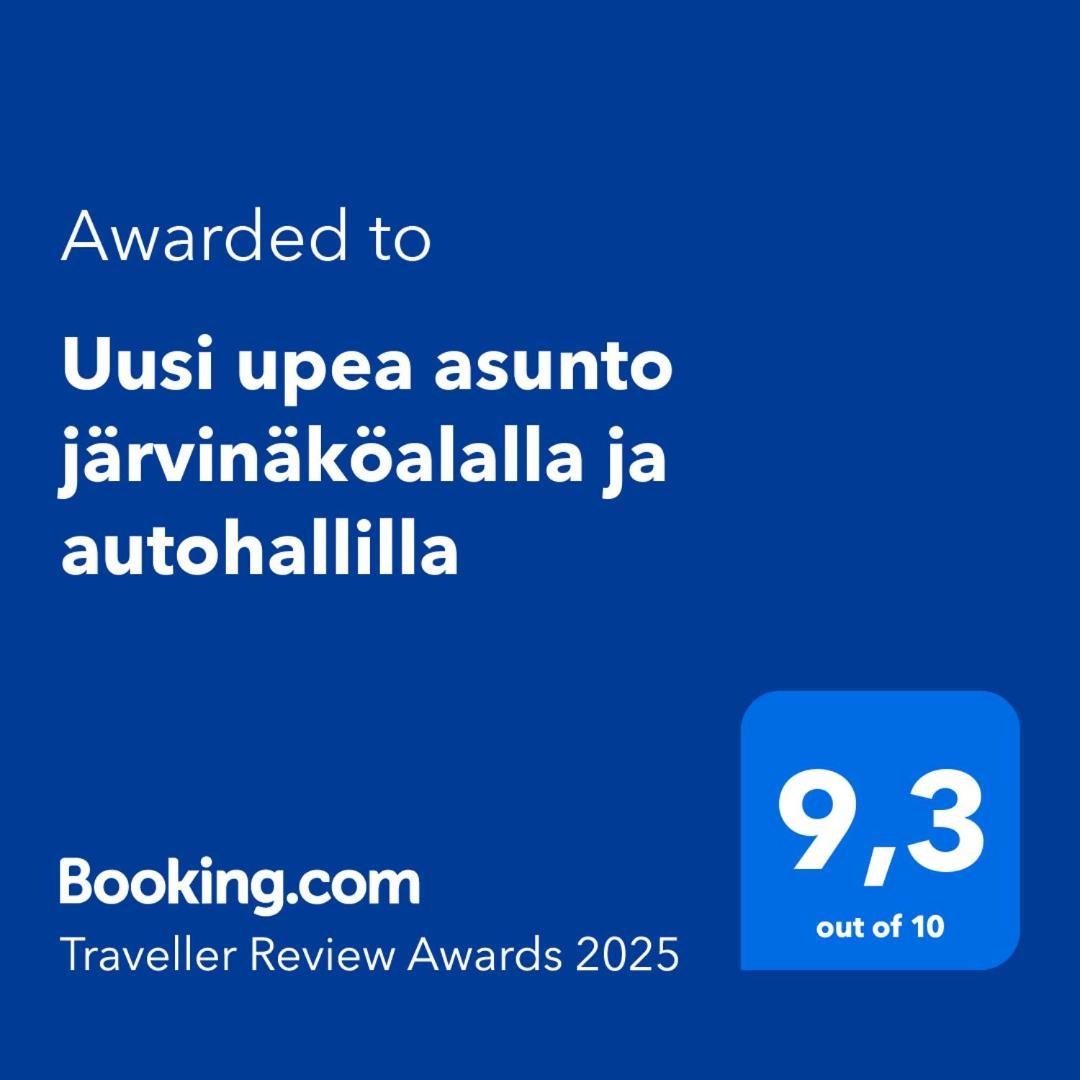 Uusi Upea Asunto Jaervinaekoealalla Ja Autohallilla Tammerfors Exteriör bild